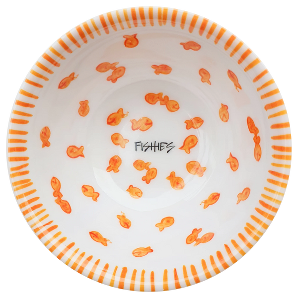 Tiny Snack Bowl Fishes 6"