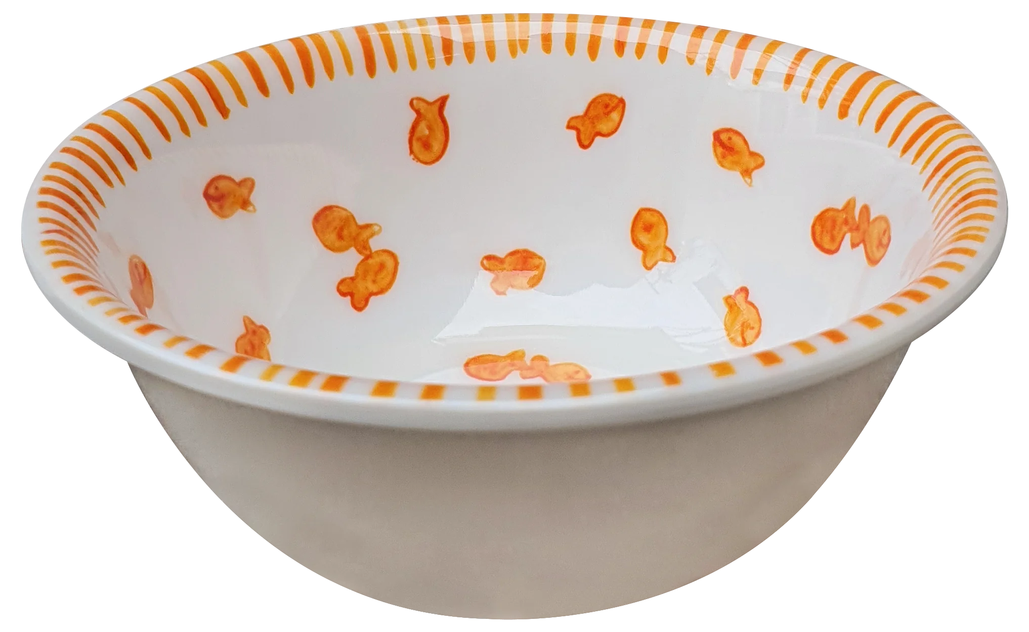 Tiny Snack Bowl Fishes 6"