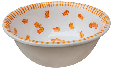 Tiny Snack Bowl Fishes 6"