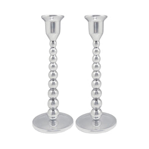 Pearled Medium Candlestick Set