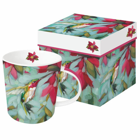 Colibri Flowers Gift Boxed Mug