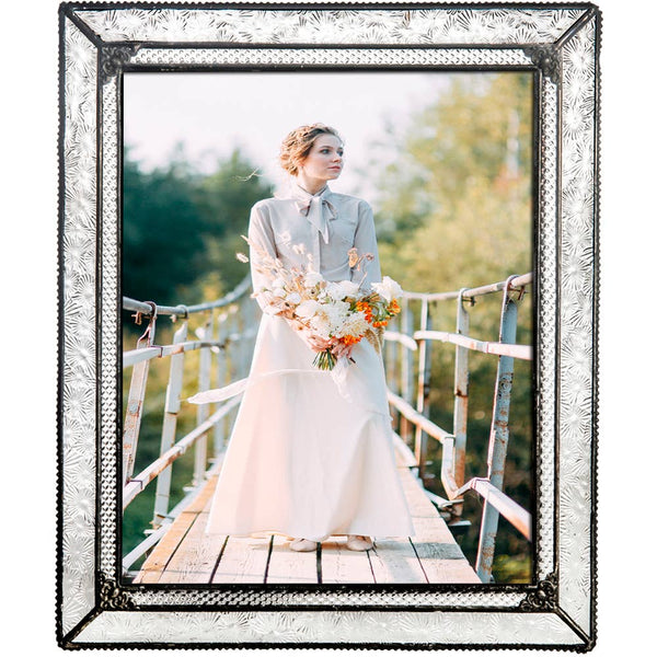 Vintage Wedding Picture Frame 5x7 Horizontal/Vertical