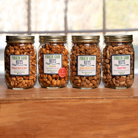 Forkin' Good Nuts Pick Your Flavor 8oz