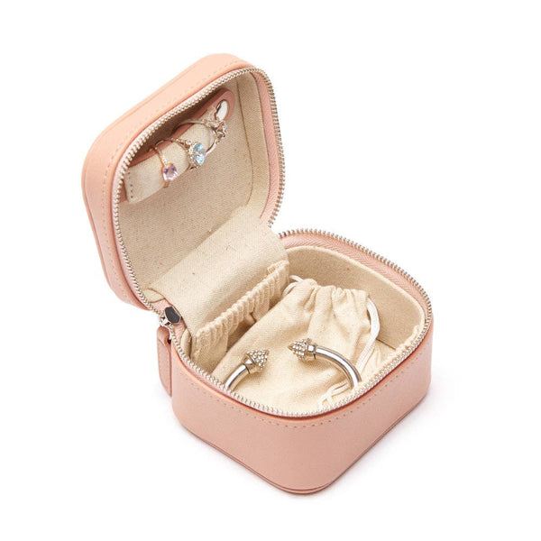 Croft Avenue Luna Petite Jewelry Case: Blush-3043