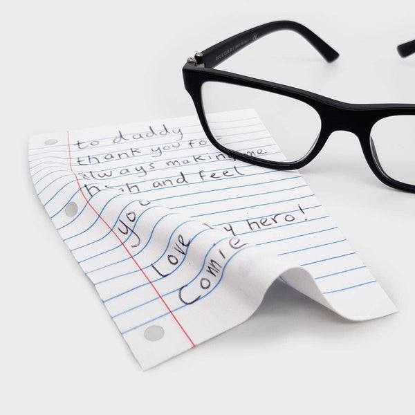 Personalized Letter Glasses Cloth | DIY Craft Gift