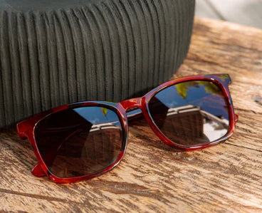 Mateo Polarized Sunglasses Fire Tortoise