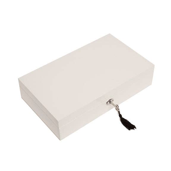 Single Hinged Jewelry Box: Rose Quartz-2664