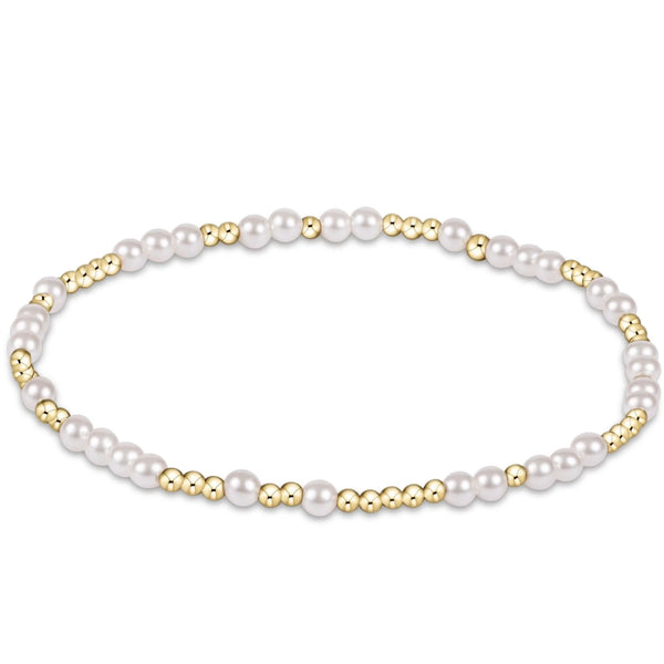 Hope Unwritten Pearl Bracelet