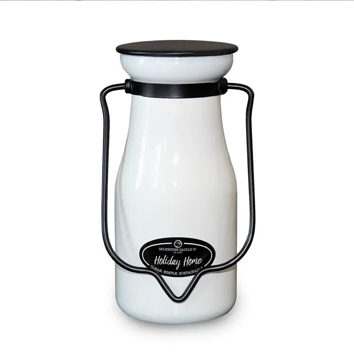 Milkbottle 8oz Candle: Holiday Home