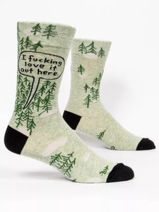 Crew Socks Men - I F*cking Love It Out Here