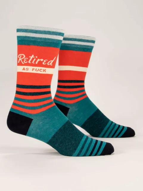 Crew Socks Men - Retired As F*ck