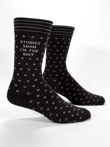 Crew Socks Men - Studies Show I'm The Sh*t