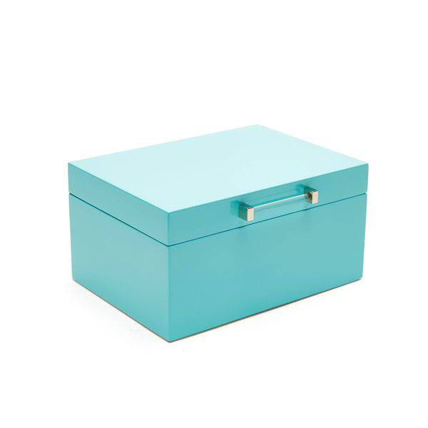 Kendall Small Jewelry Box: Grey-3233