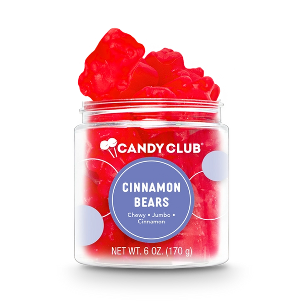 Cinnamon Gummy Bears 6oz