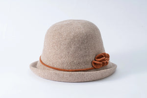 Australian Wool Cloche - Beige