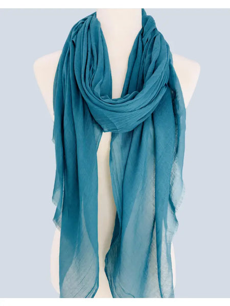 Super Soft Solid Color Scarf Choose Your Color 40x72