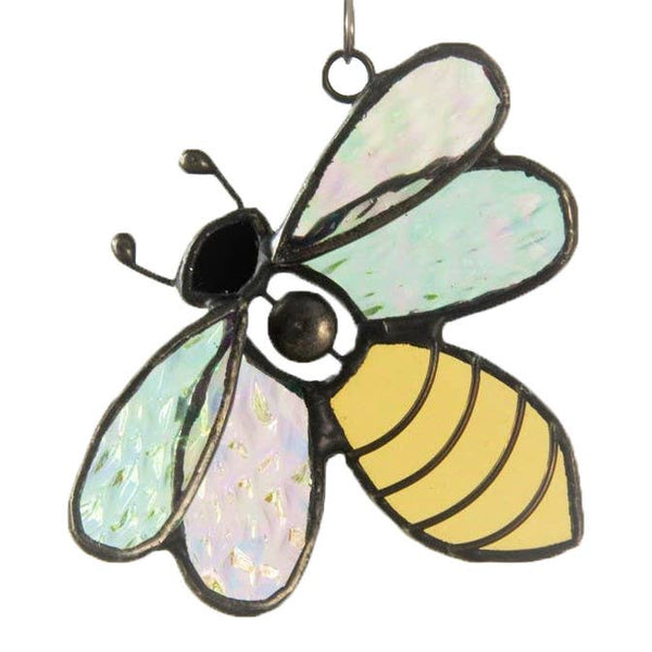Bee Ornament Window Sun Catcher Stained Glass