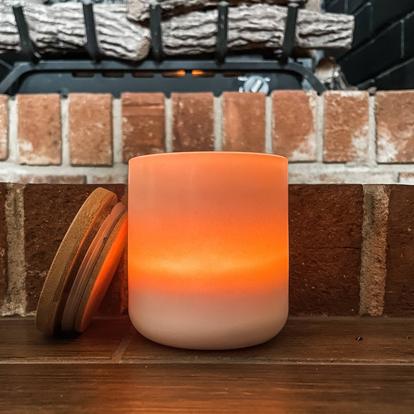 Barefoot Bungalow candle, beach-themed