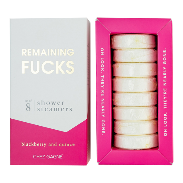 Remaining F*cks Blackberry Quince Shower Steamers