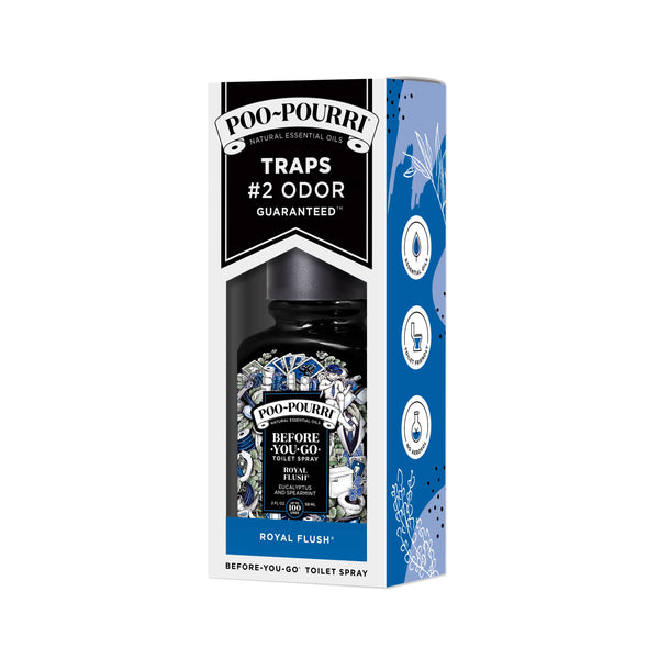 Poo~Pourri Royal Flush Eucalyptus + Spearmint 2oz