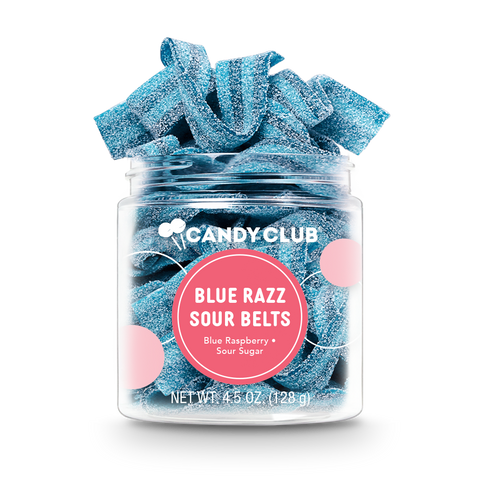 Blue Razz Sour Belts 4.5oz