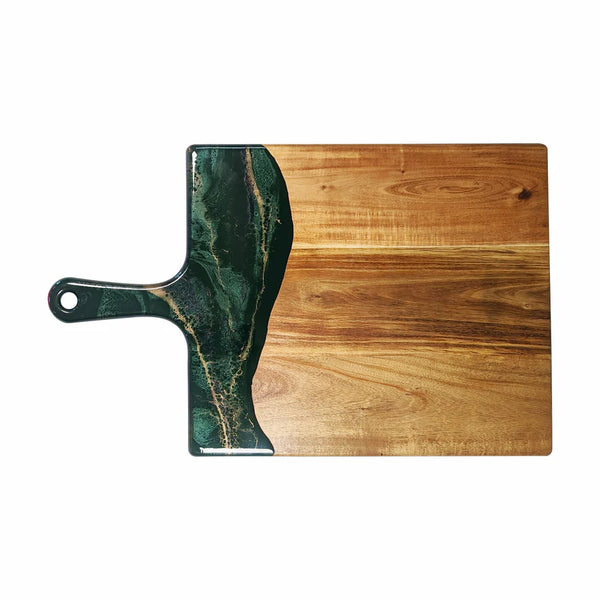 Acacia Cheese Boards XL with Handle 15x24 Choose Your Color