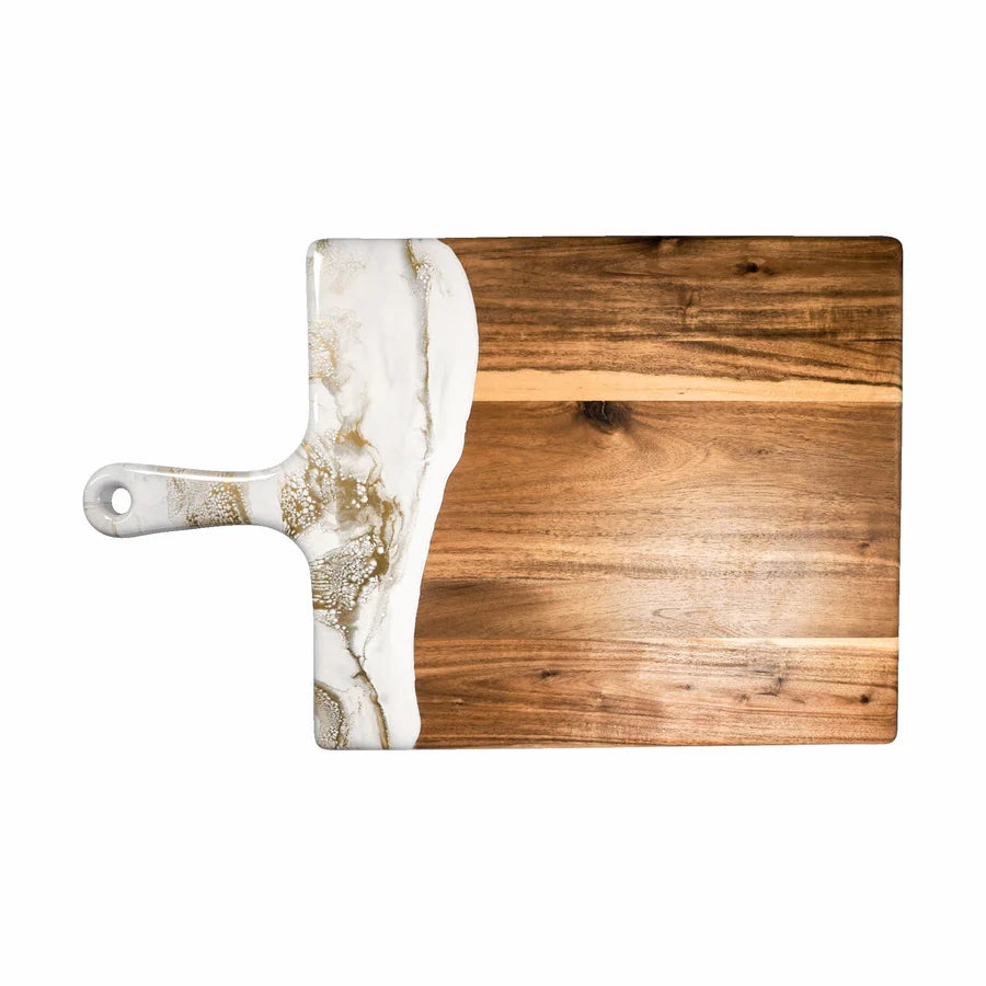 Acacia Cheese Boards XL with Handle 15x24 Choose Your Color