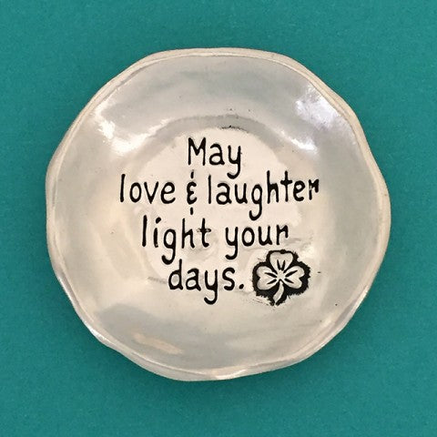 May Love & Laughter Large Charm Bowl