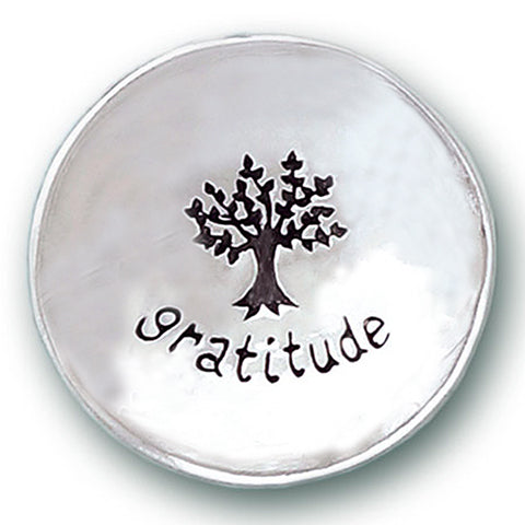 Gratitude/Tree Large Charm Bowl