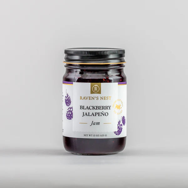 Blackberry Jalapeño Jam 15 oz