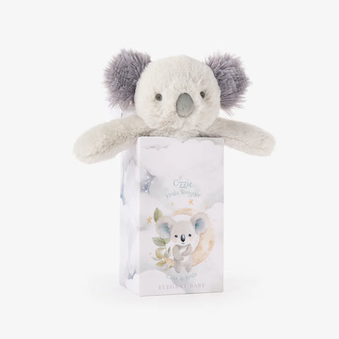 Koala Snuggler Plush Security Blanket W/ Gift Box