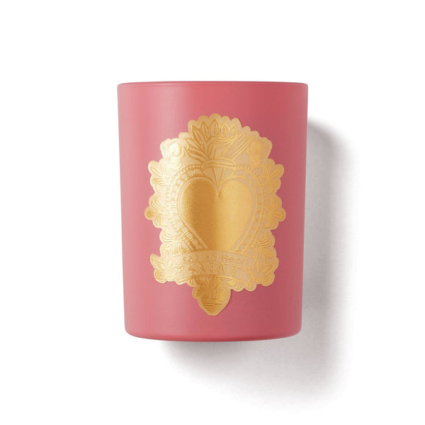Ex-Voto Sacred Heart Special Edition Candle Pink 14oz