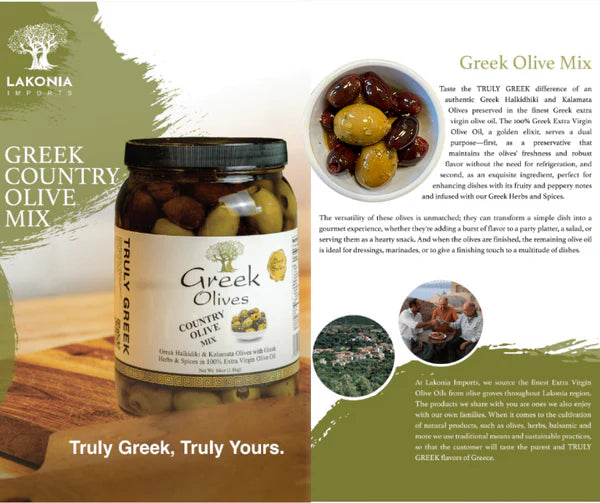 Greek Country Olive Mix 64oz