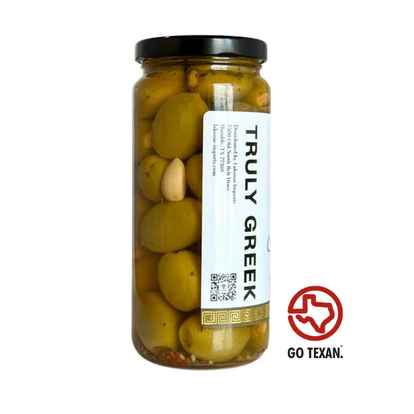 Garlic Stuffed Greek Olives 10oz