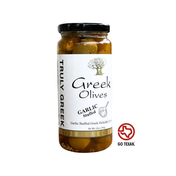 Garlic Stuffed Greek Olives 10oz