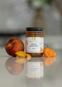 Peach Habanero Jam 15 oz