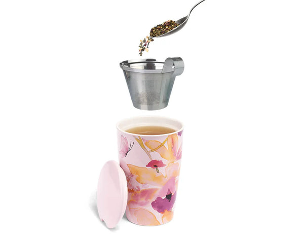 Kati Steeping Cup & Infuser 12oz by Mariposa