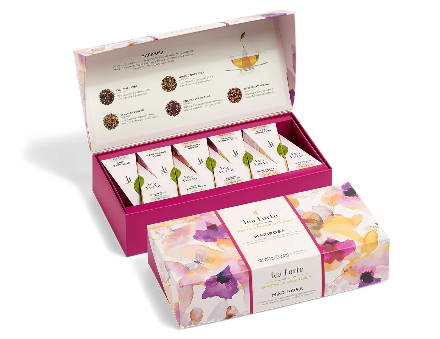 Petite Presentation Tea Box by Mariposa