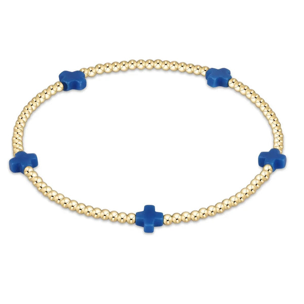 Signature Cross 2mm Bracelet