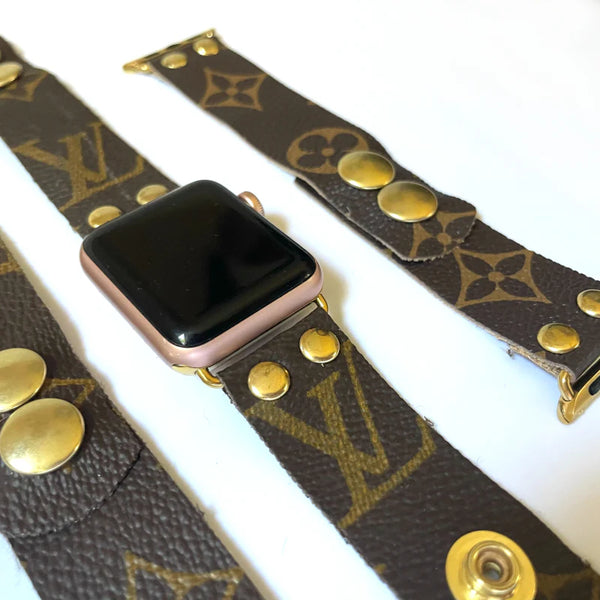 Upcycle Louis Vuitton Apple Watch Band 42/44/45