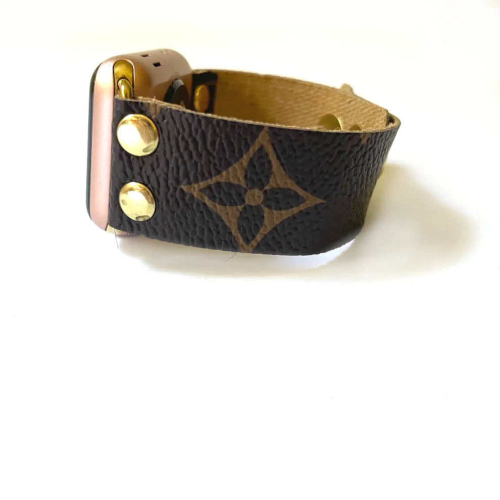 Upcycle Louis Vuitton Apple Watch Band 42/44/45