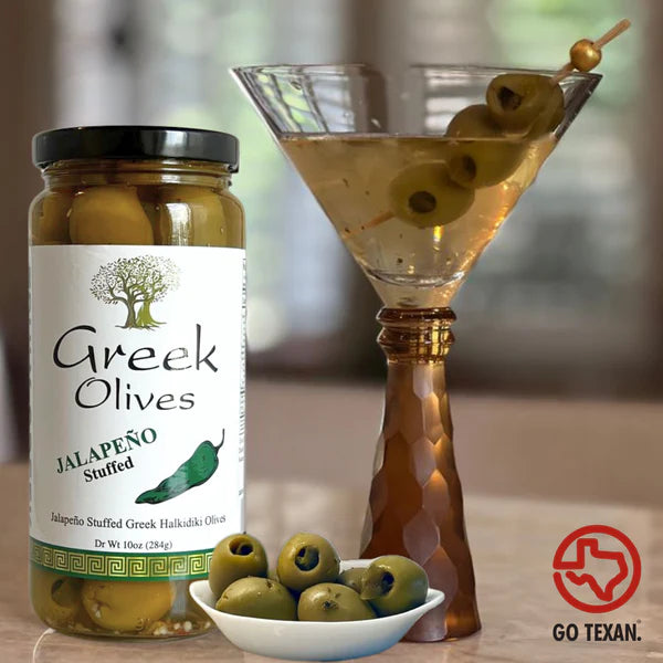 Jalapeno Stuffed Greek Olives 10oz