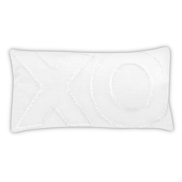 Lumbar Pillowcase - XO White