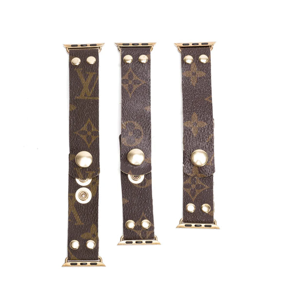 Upcycle Louis Vuitton Apple Watch Band 42/44/45