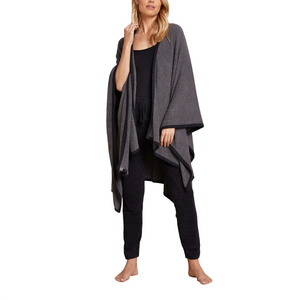 Cozy Chic Lite Bordered Wrap
