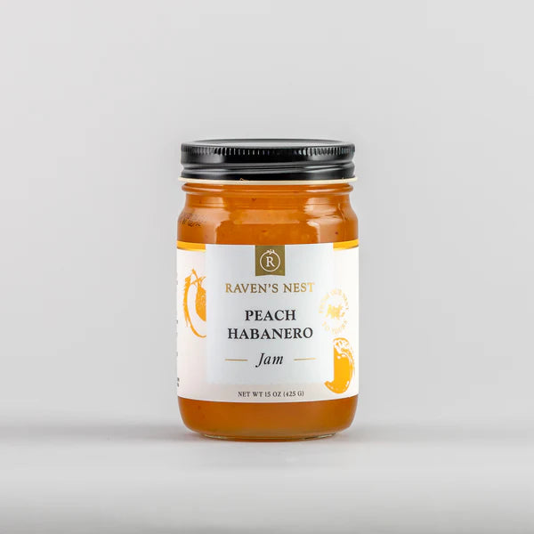 Peach Habanero Jam 15 oz