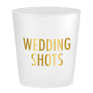 Frost Shot Cups - Wedding Shots - Set of 10