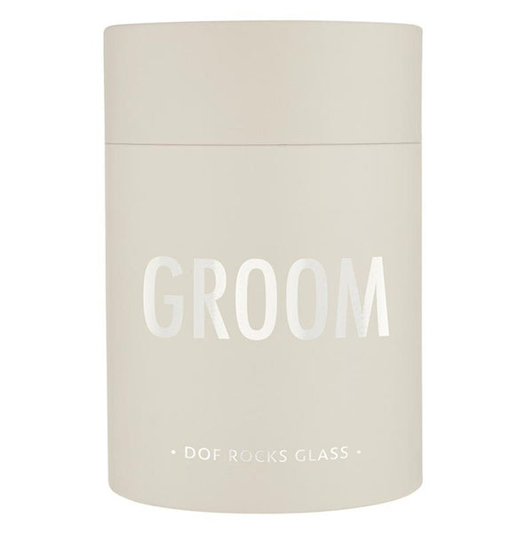 DOF Rocks Glass - Groom