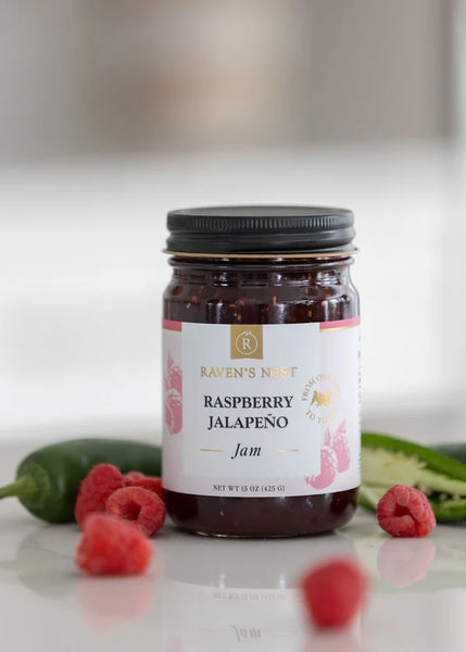 Raspberry Jalapeño Jam 15 oz