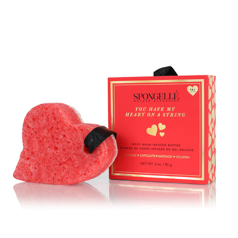 You Have My Heart on a String: Heart Shaped Sponge
